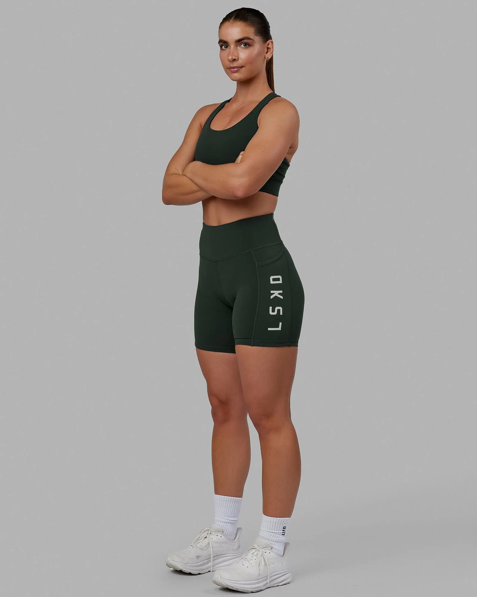 MVP 2.0 Sports Bra - Vital Green sold by LSKD product image thumbnail 3