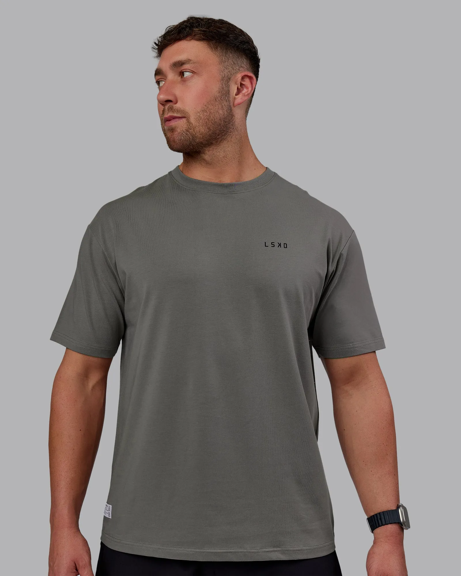 VS5 FLXCotton Tee Oversize - Storm Front-Black sold by LSKD product image thumbnail 3