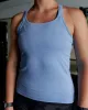 AeroFLX+ Seamless Tank - Cornflower Blue Marl sold by LSKD