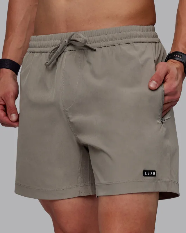 Rep 5" Performance Short - Elephant sold by LSKD