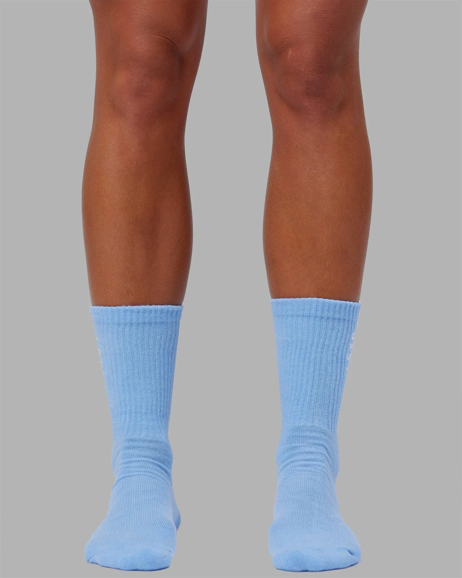 Signal Crew Socks 3 Pack - Cornflower Blue/Pale Lilac/Green Fig sold by LSKD product image thumbnail 5