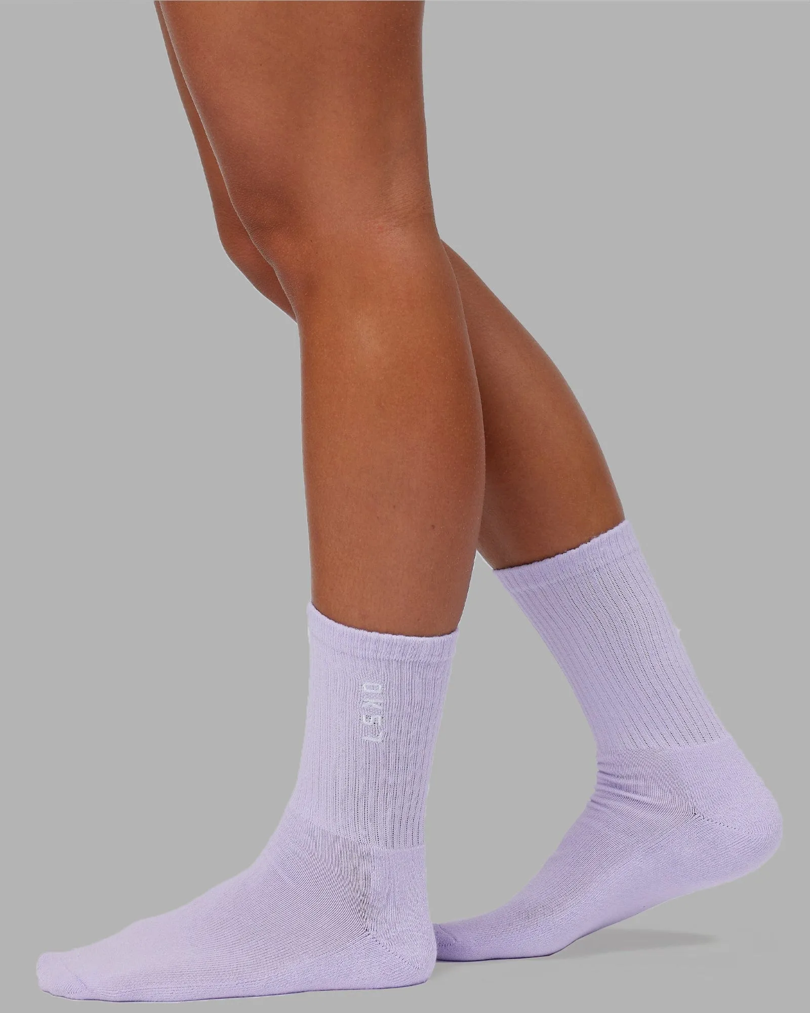 Signal Crew Socks 3 Pack - Cornflower Blue/Pale Lilac/Green Fig sold by LSKD product image thumbnail 3