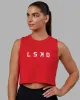 Agile FLXCotton Tank - Infrared-White sold by LSKD