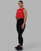 Agile FLXCotton Tank - Infrared-White sold by LSKD