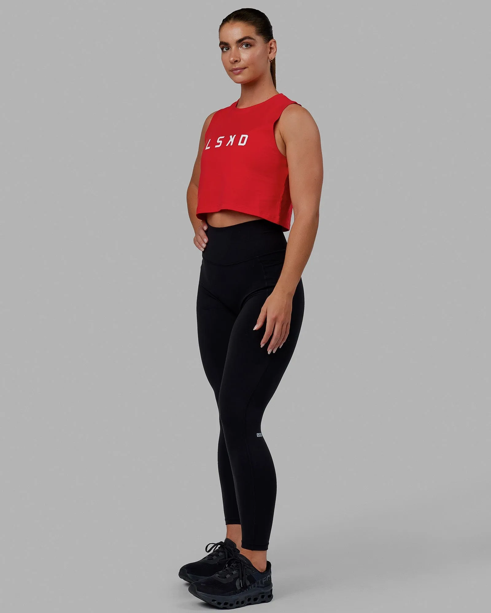 Agile FLXCotton Tank - Infrared-White sold by LSKD product image thumbnail 3