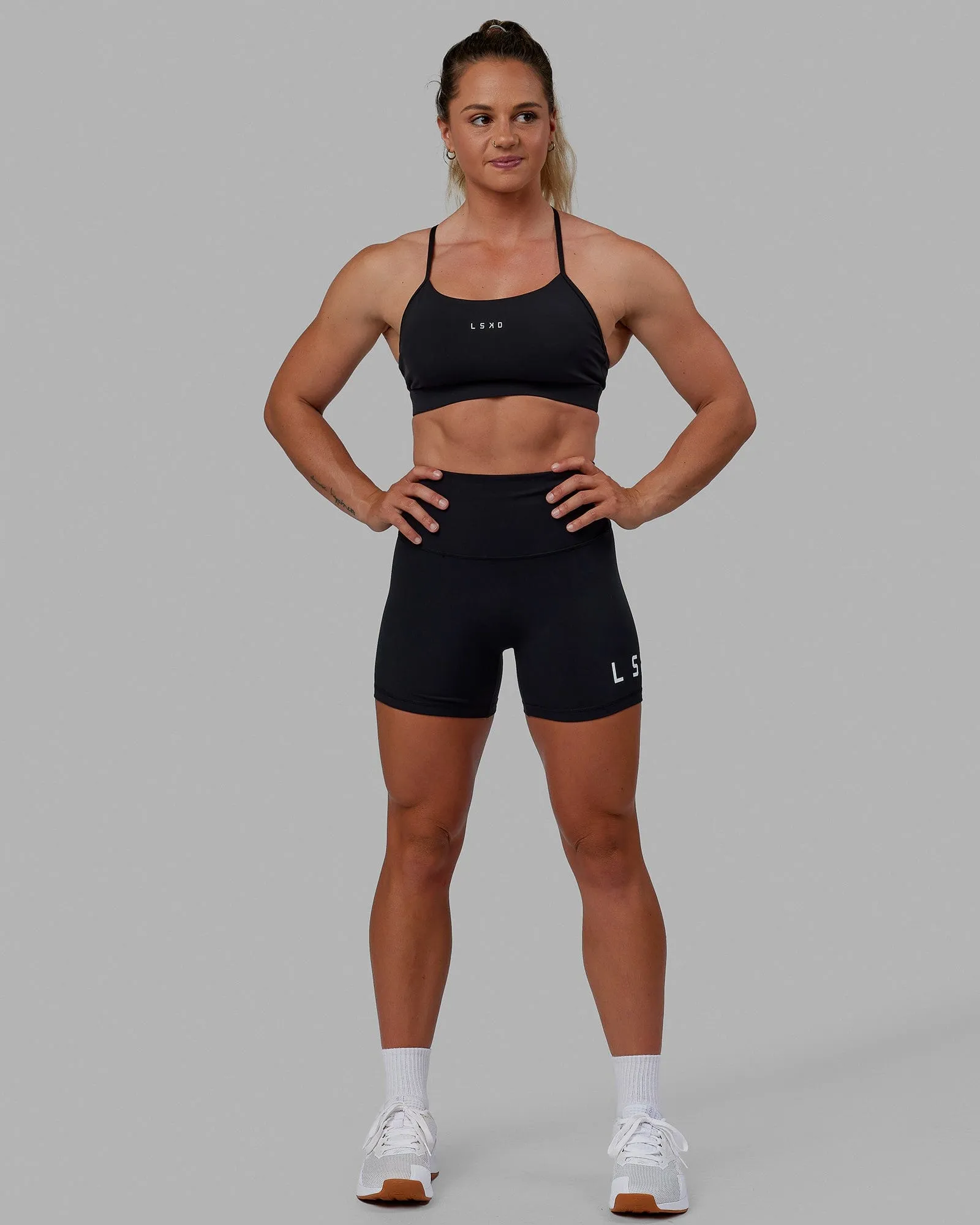 Lift Sports Bra - Black sold by LSKD product image thumbnail 3