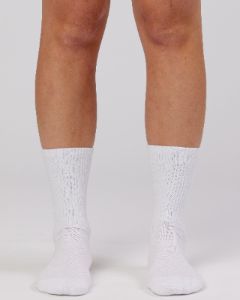 Essential 3 Pack Crew Socks - White sold by LSKD