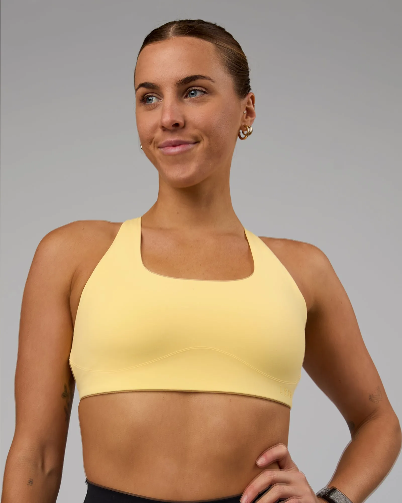 Aspire Sports Bra - Lemon sold by LSKD