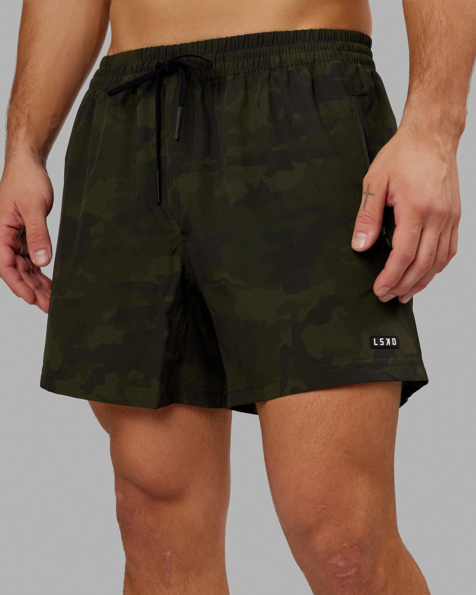Rep 5" Performance Shorts - Dark Olive Camo sold by LSKD