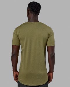 PimaFLX Tee - Moss Stone sold by LSKD