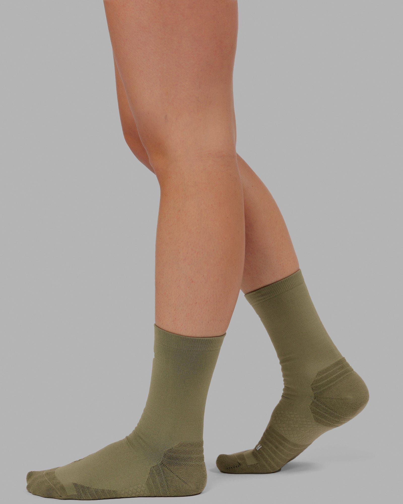 Rep Performance Crew Socks - Olive Fade sold by LSKD product image thumbnail 2