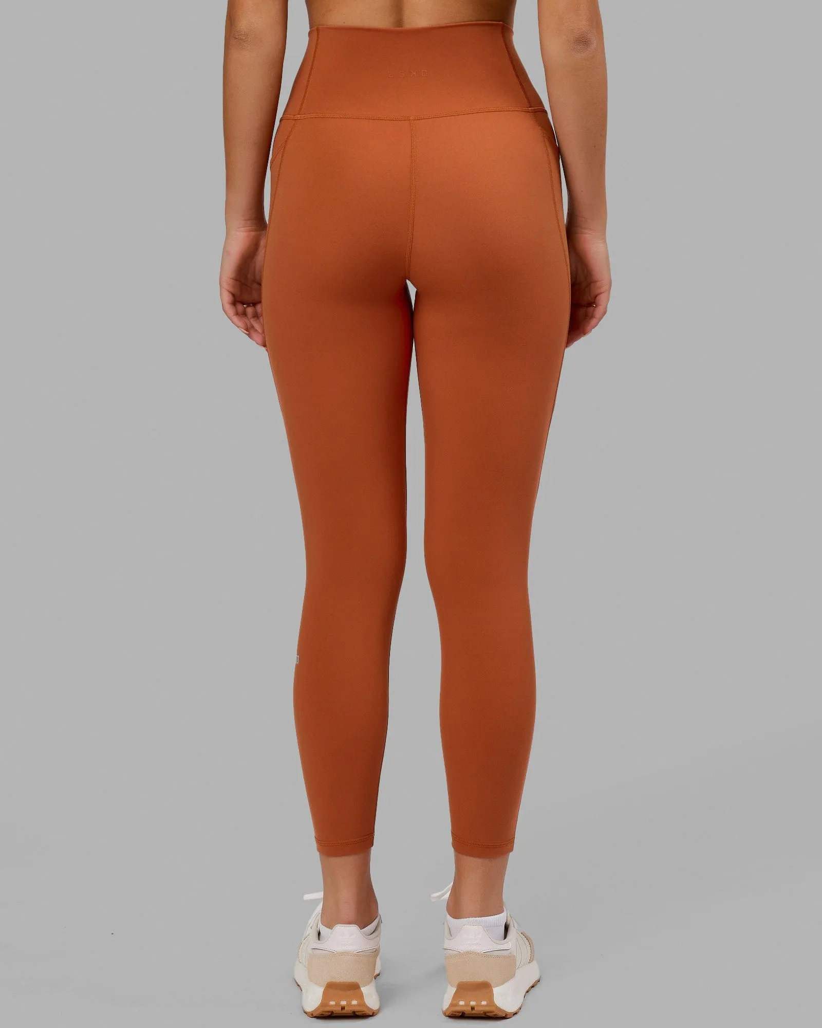 Fusion 7/8 Length Tights with Pockets - Auburn sold by LSKD product image thumbnail 4