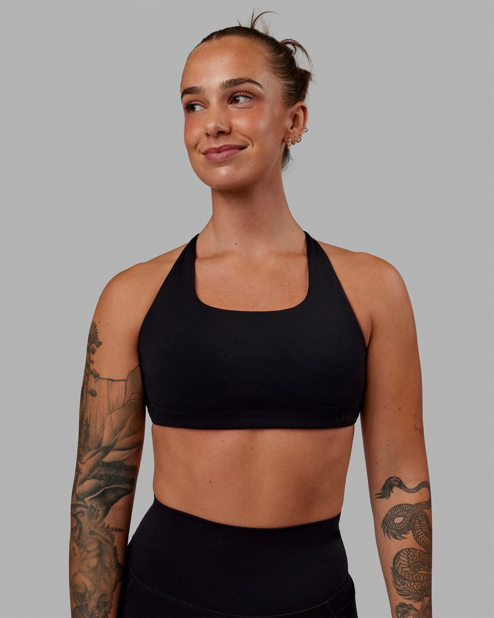 Aspire Sports Bra - Black sold by LSKD product image thumbnail 2