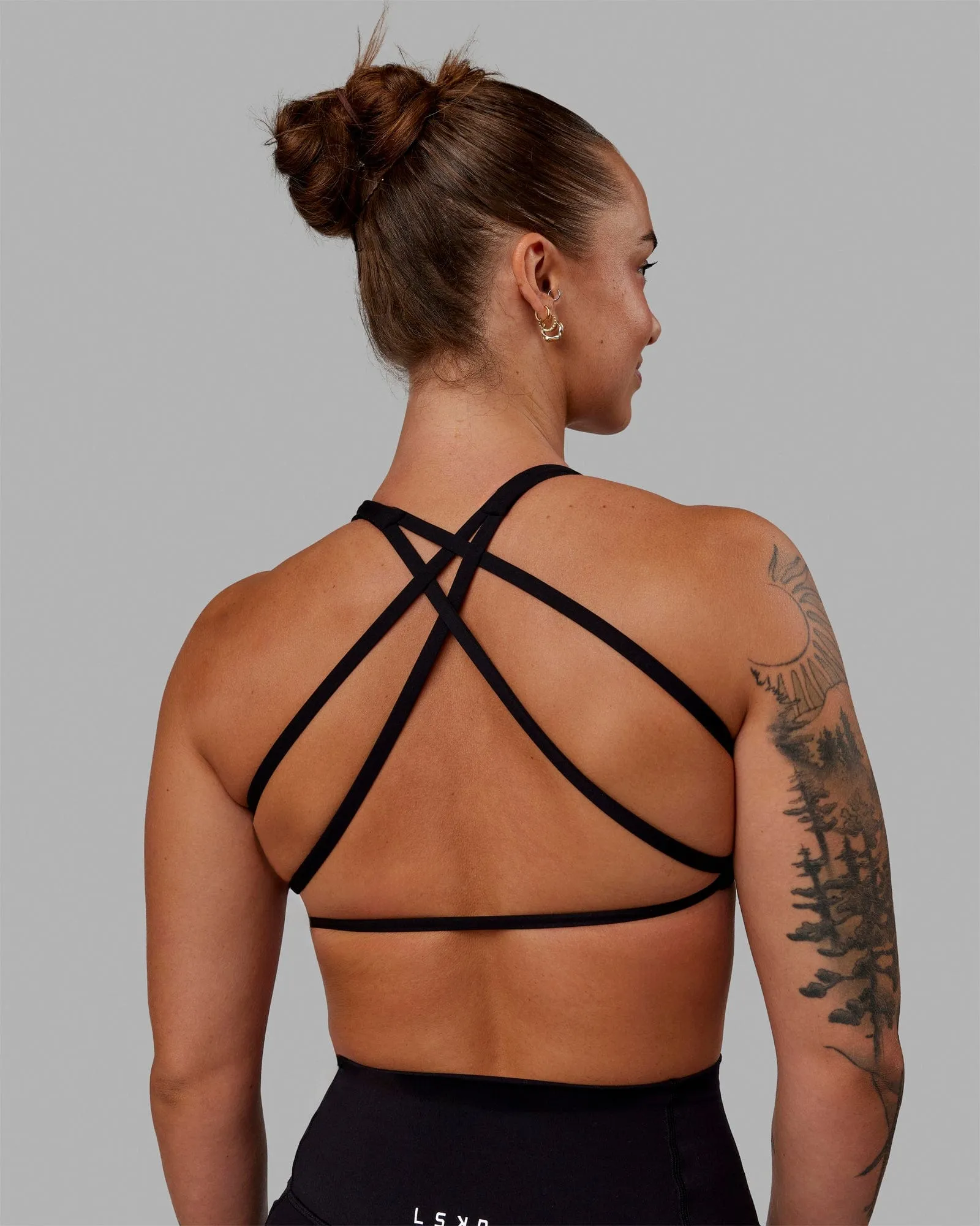 Aspire Sports Bra - Black sold by LSKD product image thumbnail 5