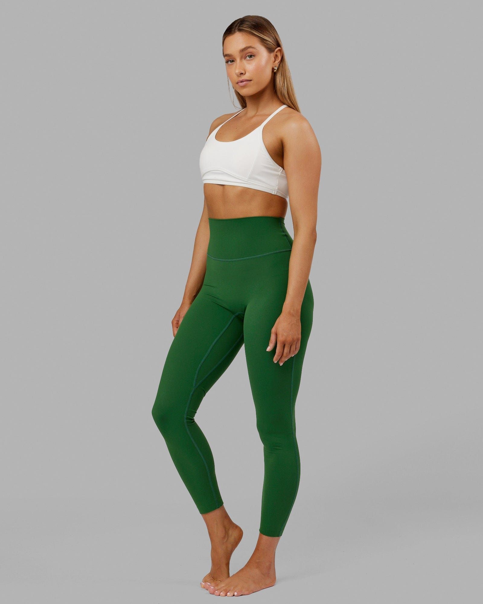 Elixir Full Length Tights - Eden Green No Logo sold by LSKD product image thumbnail 3