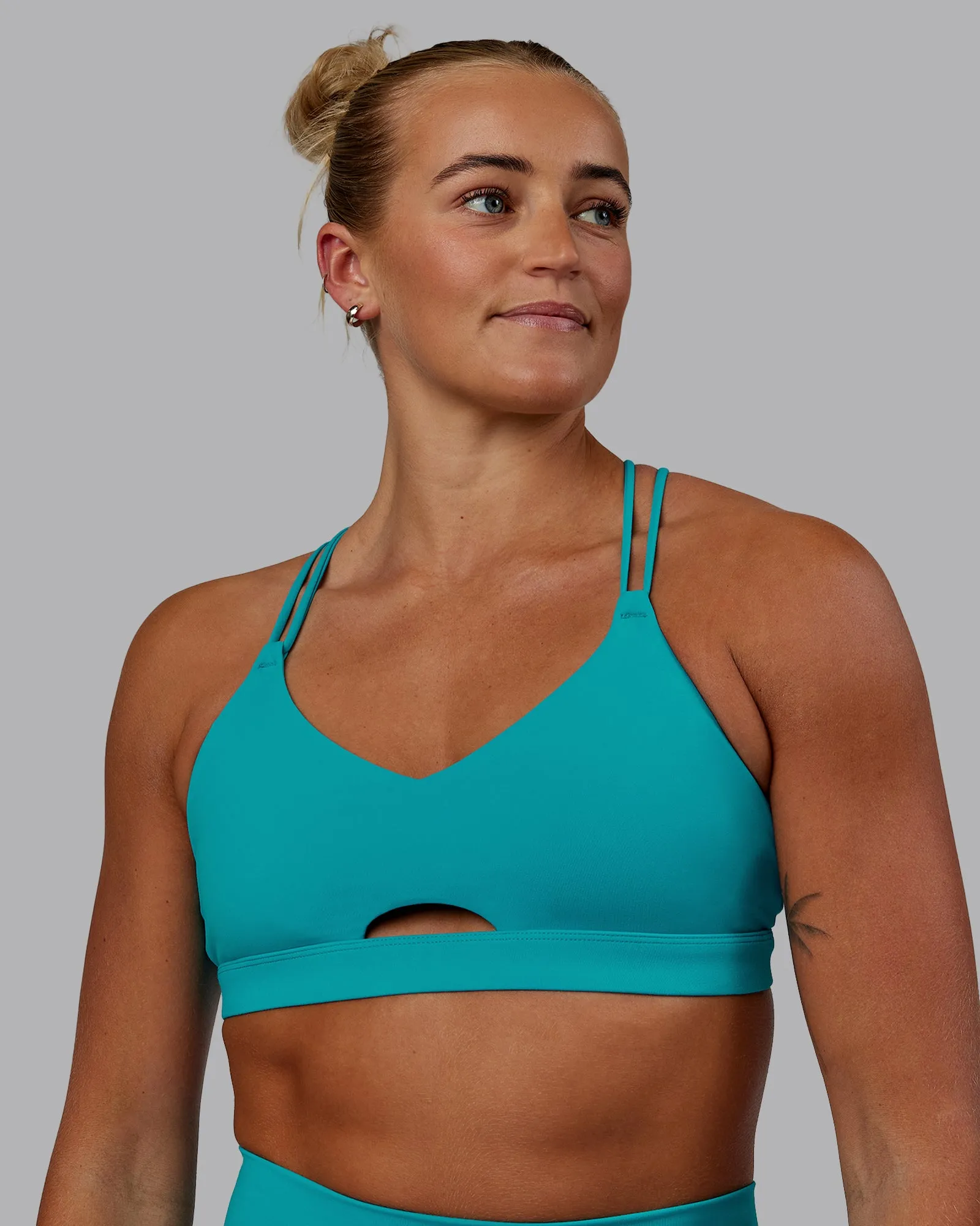 Pursue Sports Bra - Blue Bird sold by LSKD product image thumbnail 3