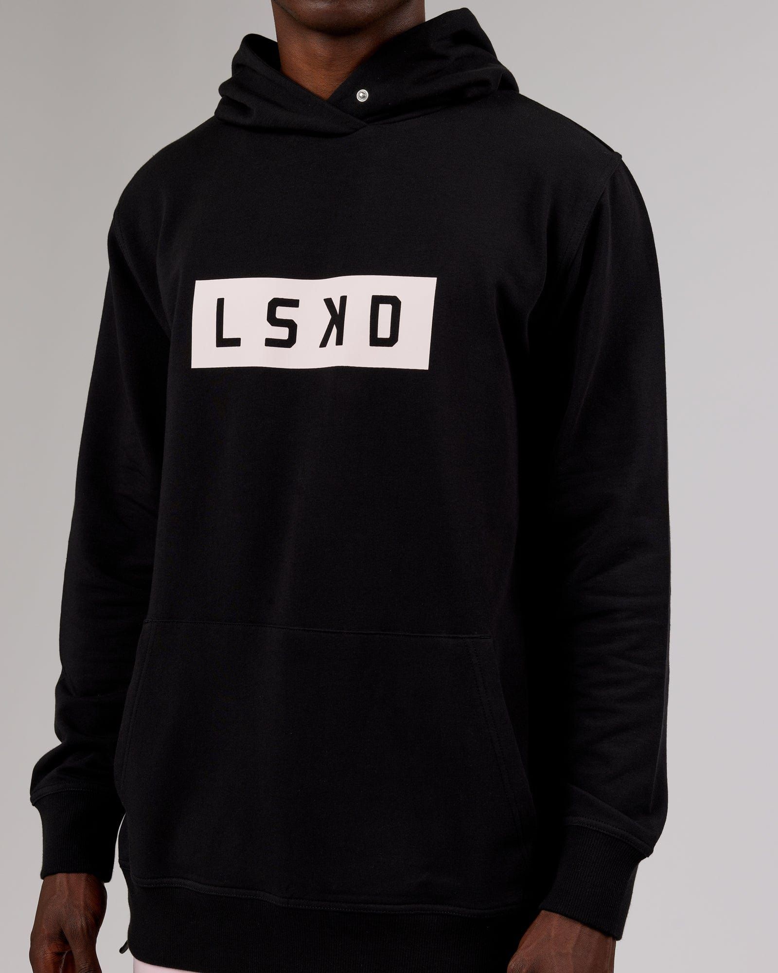 Strength FLXFleece Hoodie - Black-Pink sold by LSKD product image thumbnail 4