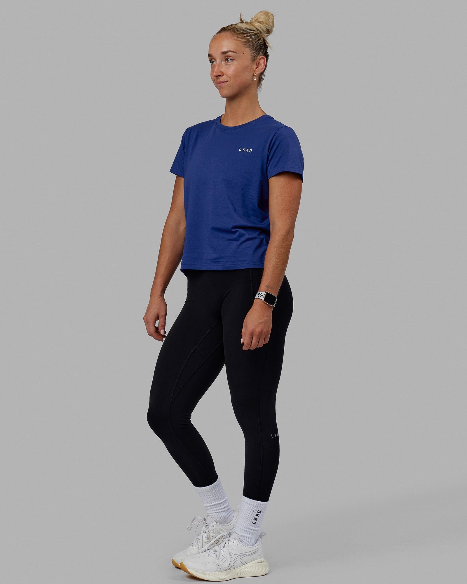 Endeavour FLXCotton Tee - Galactic Cobalt-White sold by LSKD product image thumbnail 4