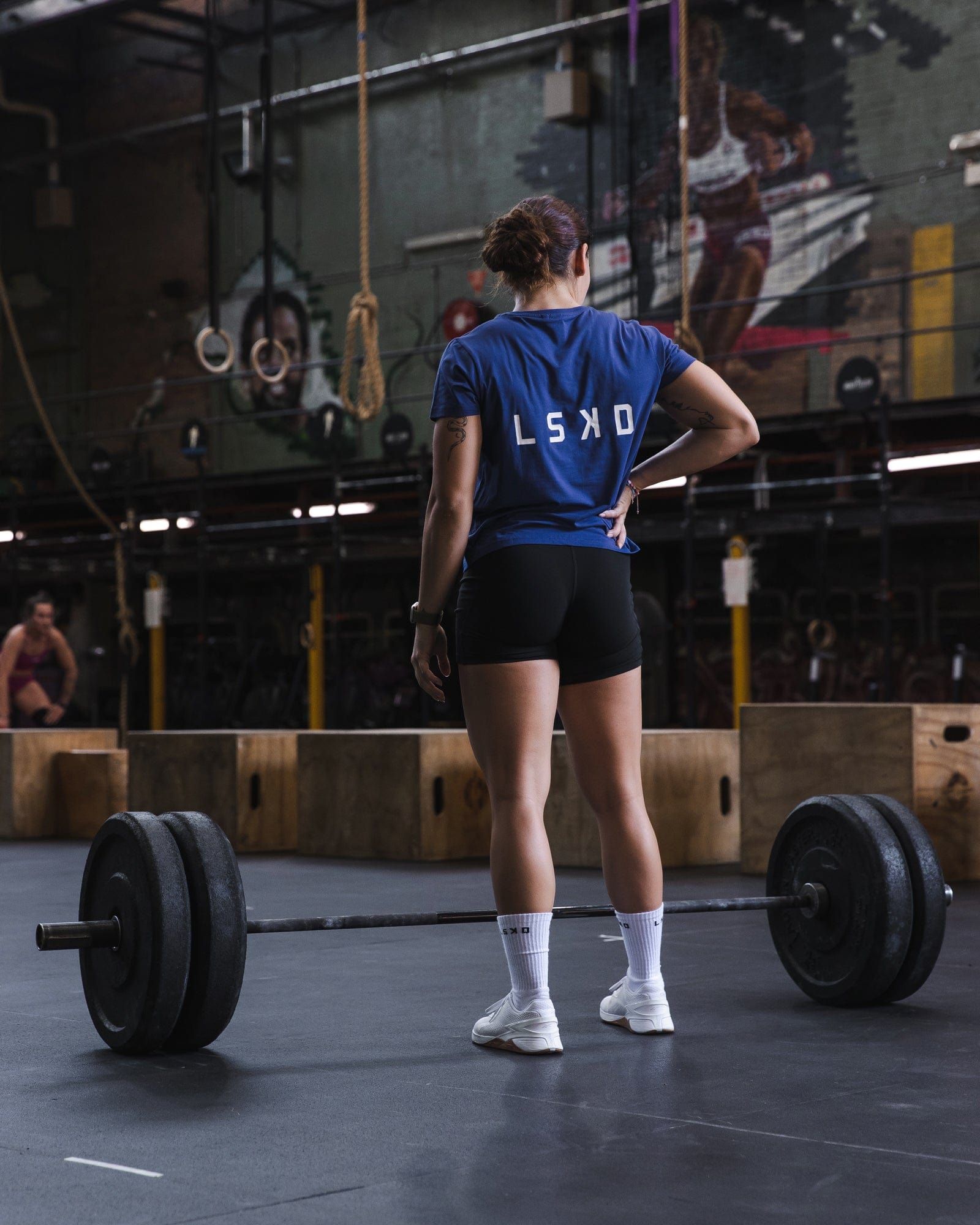 Endeavour FLXCotton Tee - Galactic Cobalt-White sold by LSKD