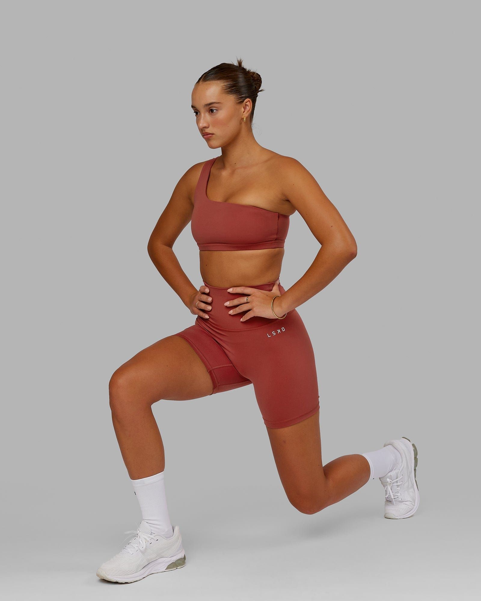 Flex Sports Bra - Paprika sold by LSKD product image thumbnail 4