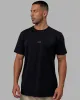 Base FLXCotton Tee - Black sold by LSKD