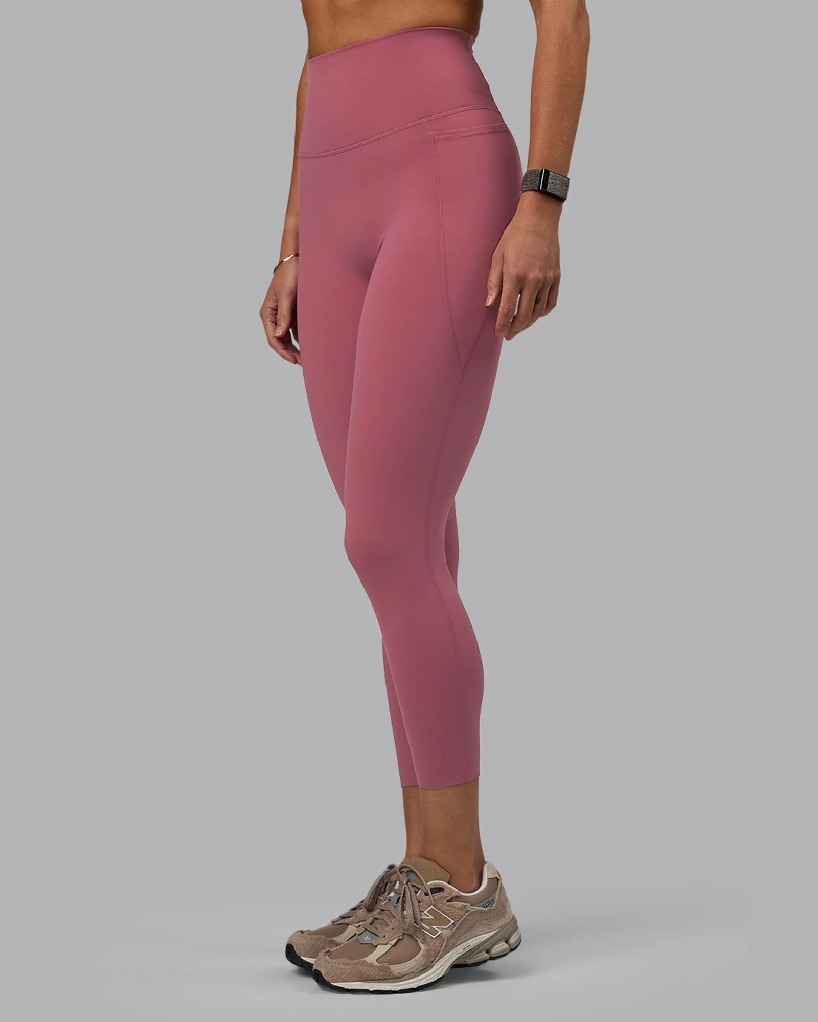 Elixir 7/8 Length Tights With Pockets - Mauve Haze sold by LSKD product image thumbnail 2