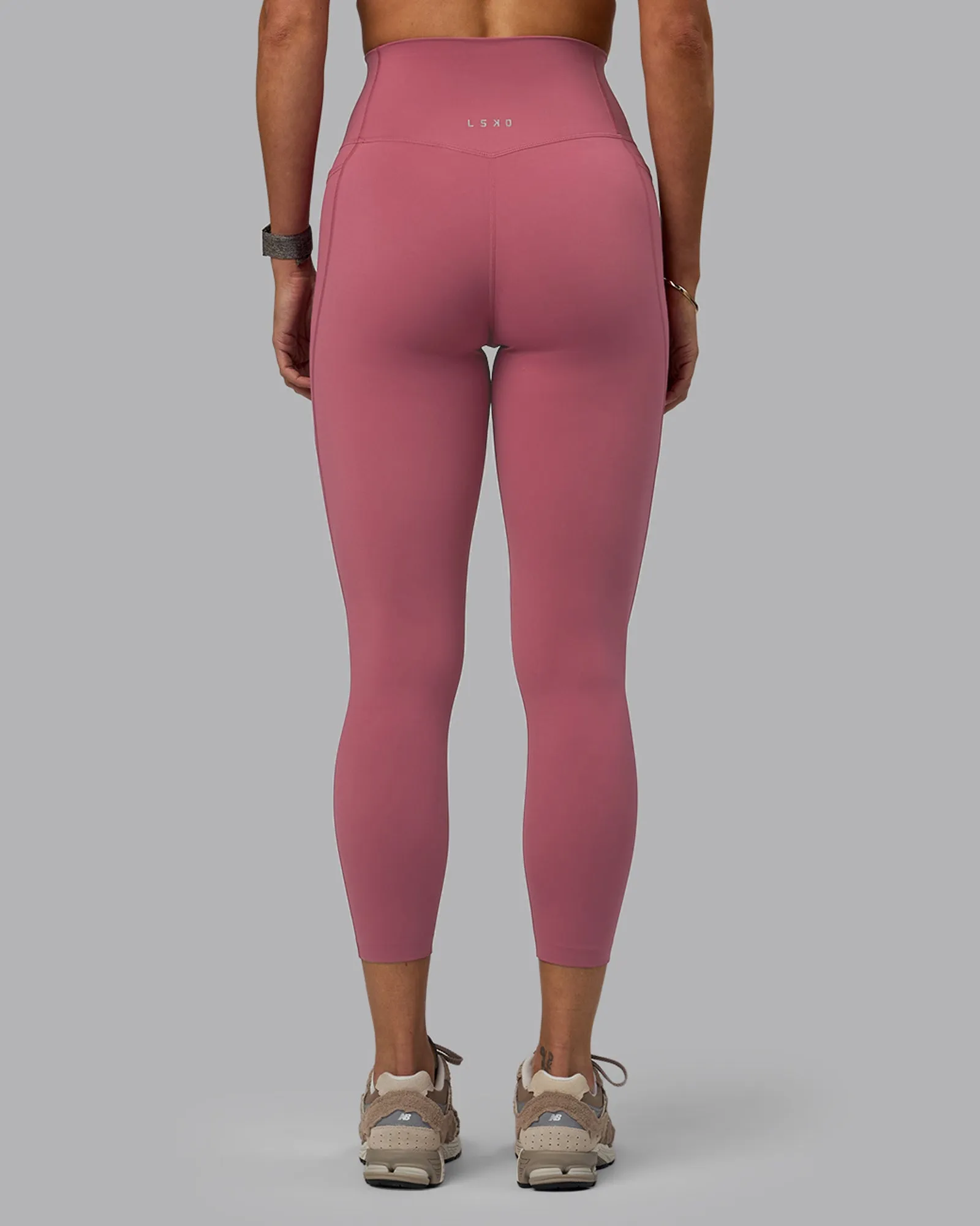 Elixir 7/8 Length Tights With Pockets - Mauve Haze sold by LSKD product image thumbnail 3