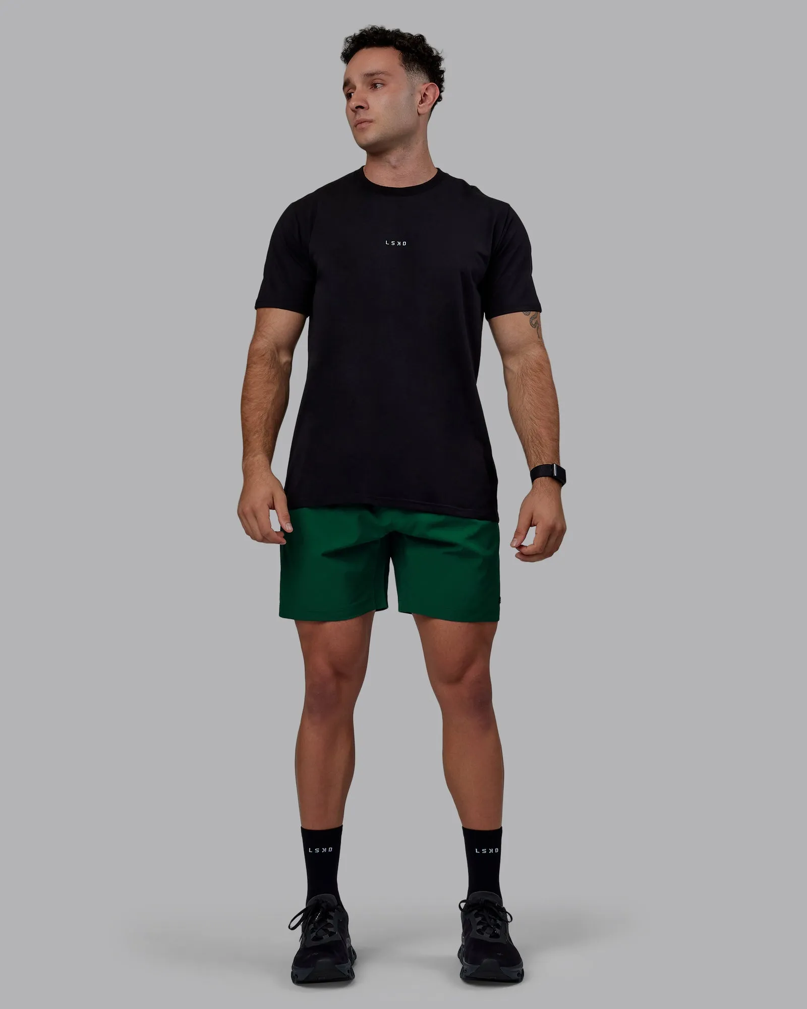 Rep 7'' Performance Short - Deep Emerald sold by LSKD product image thumbnail 3