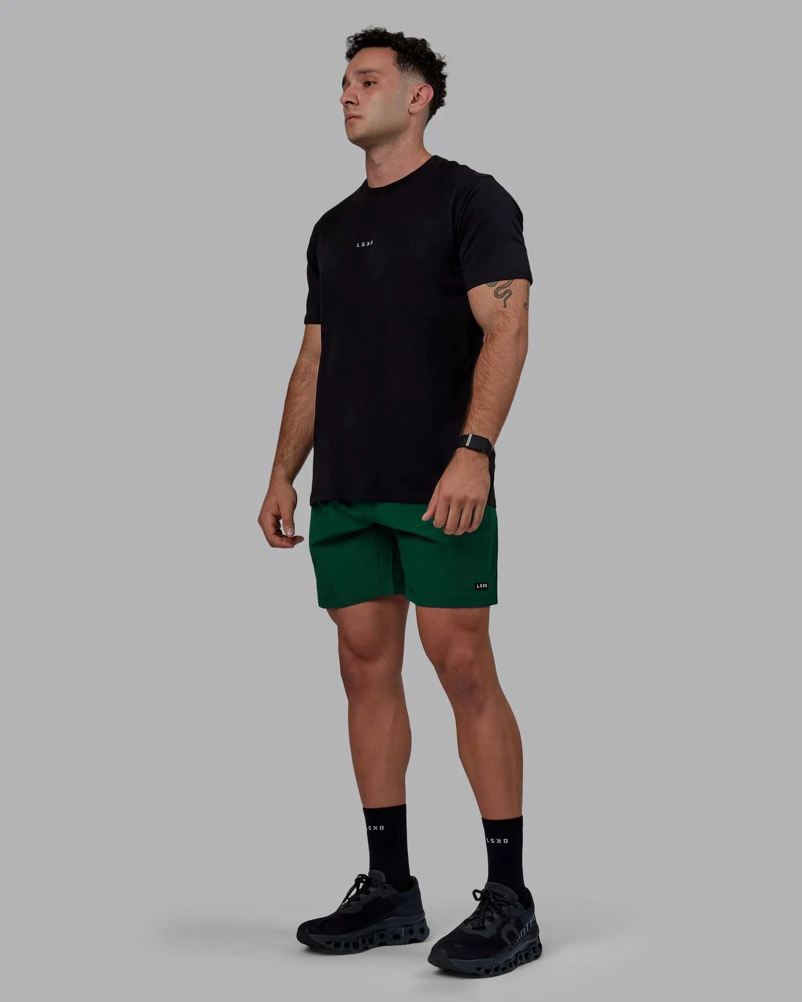 Rep 7'' Performance Short - Deep Emerald sold by LSKD product image thumbnail 5