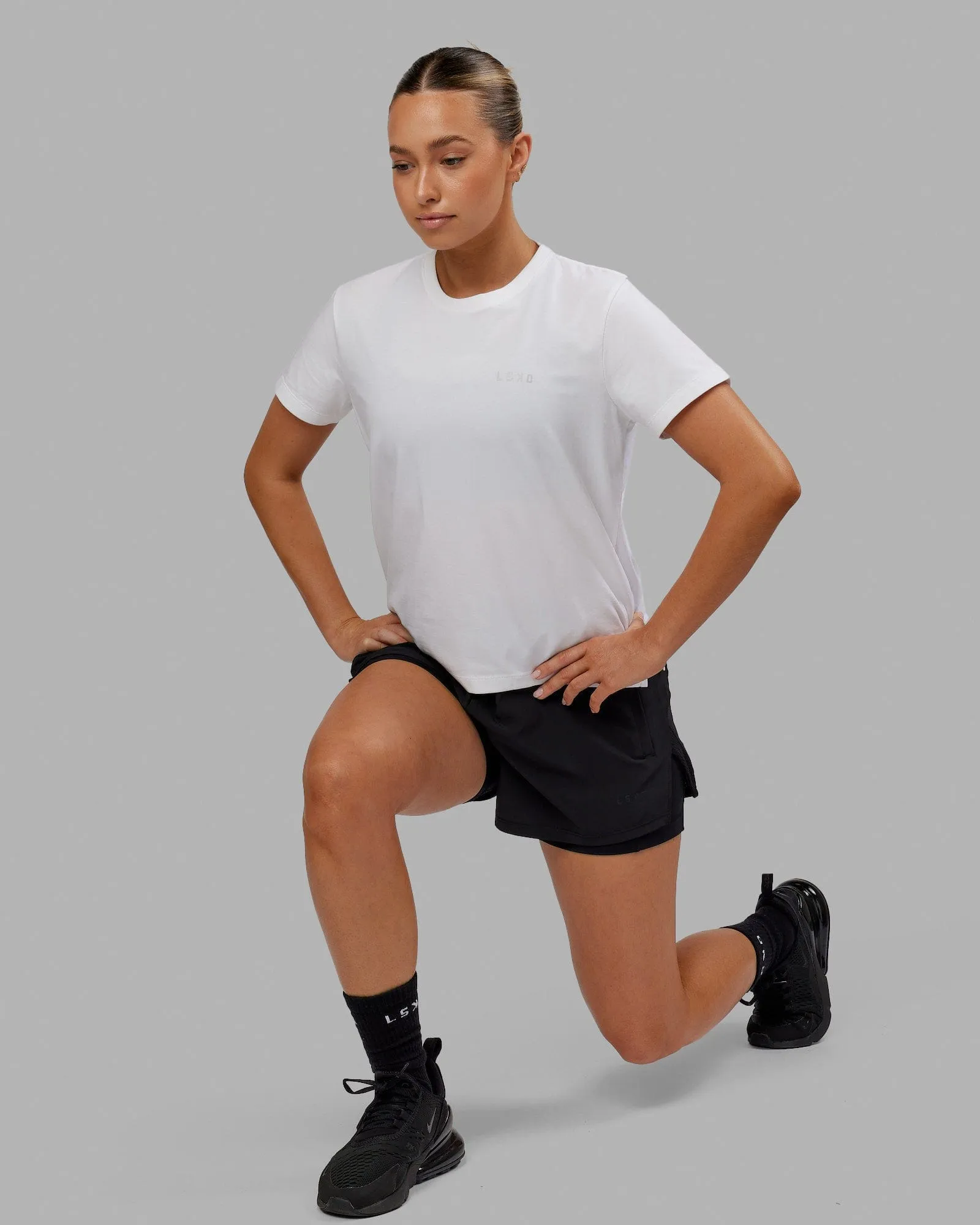 Deluxe PimaFLX Tee - White sold by LSKD product image thumbnail 3