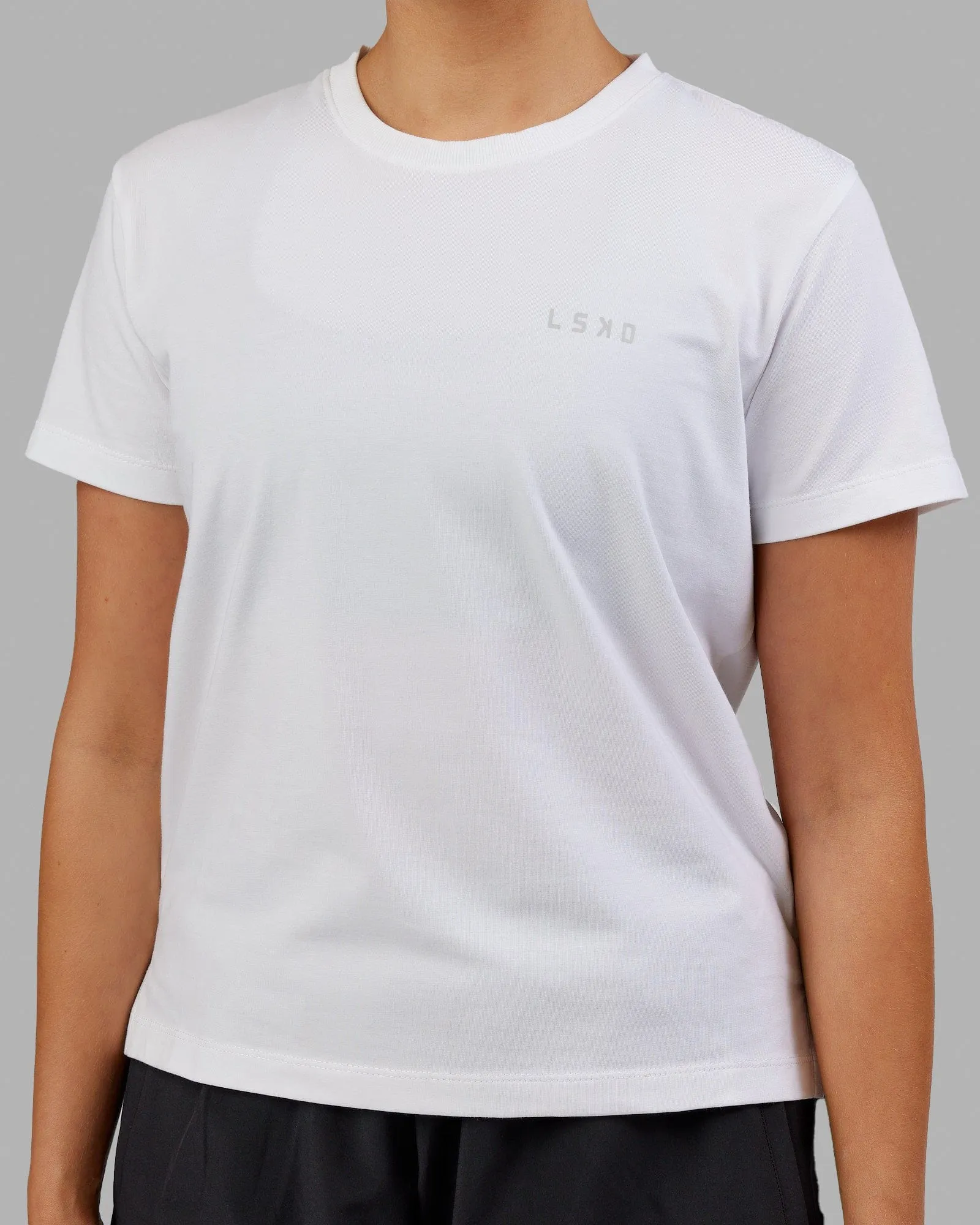 Deluxe PimaFLX Tee - White sold by LSKD product image thumbnail 5