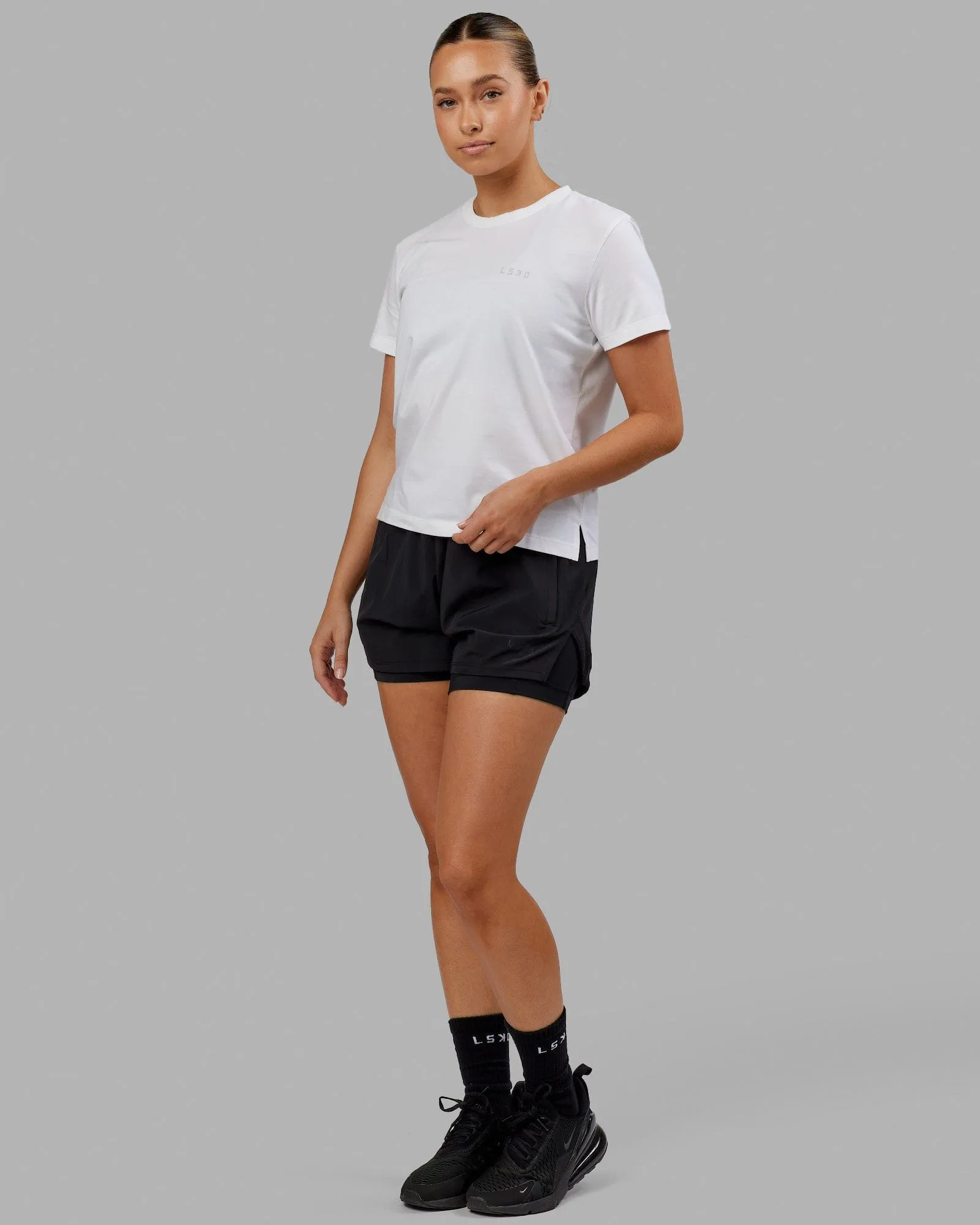 Deluxe PimaFLX Tee - White sold by LSKD product image thumbnail 2