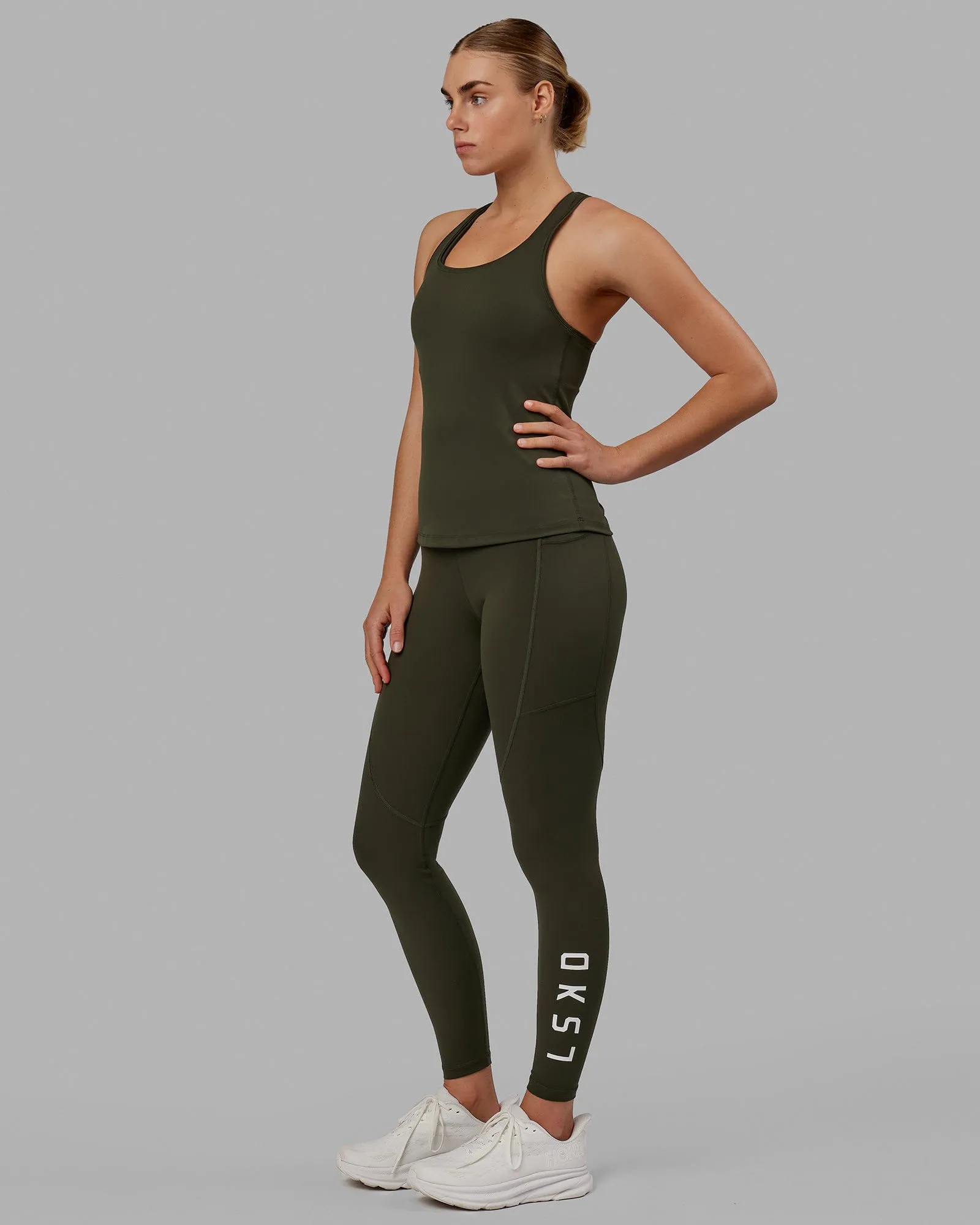 Lift Performance Tank - Forest Night sold by LSKD product image thumbnail 4