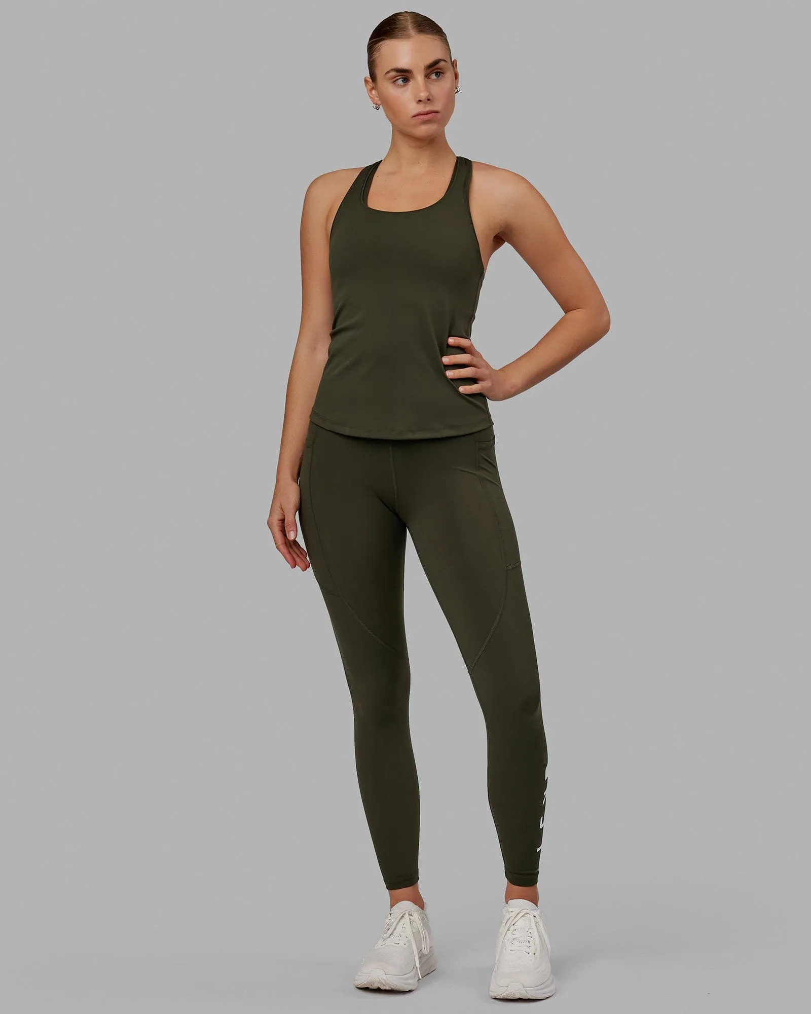 Lift Performance Tank - Forest Night sold by LSKD