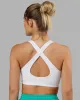 Stamina Sports Bra - White sold by LSKD