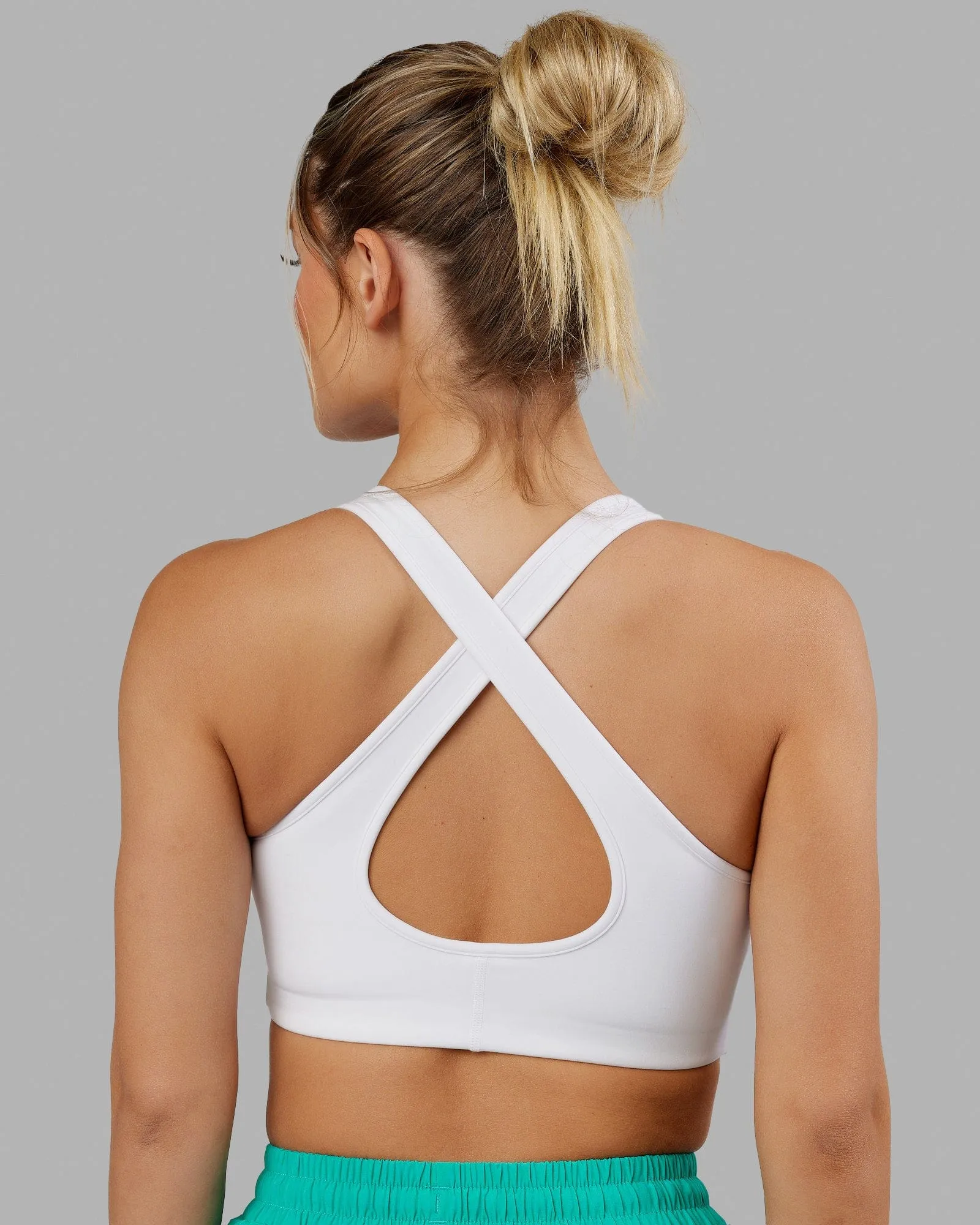 Stamina Sports Bra - White sold by LSKD product image thumbnail 2