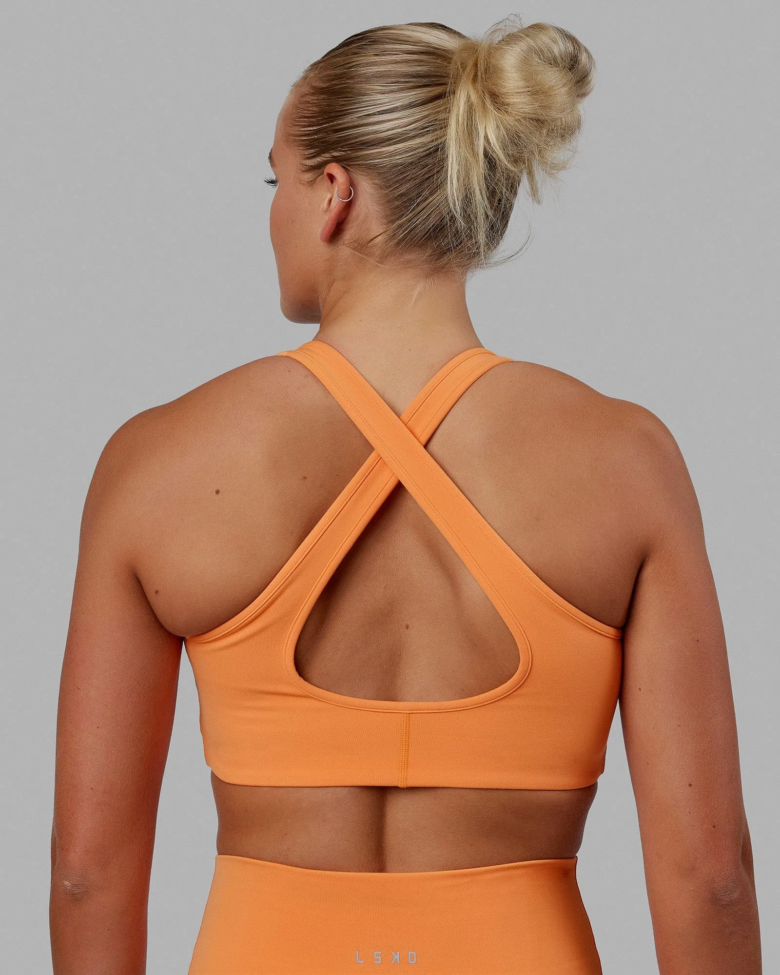 Stamina Sports Bra - Tangerine sold by LSKD