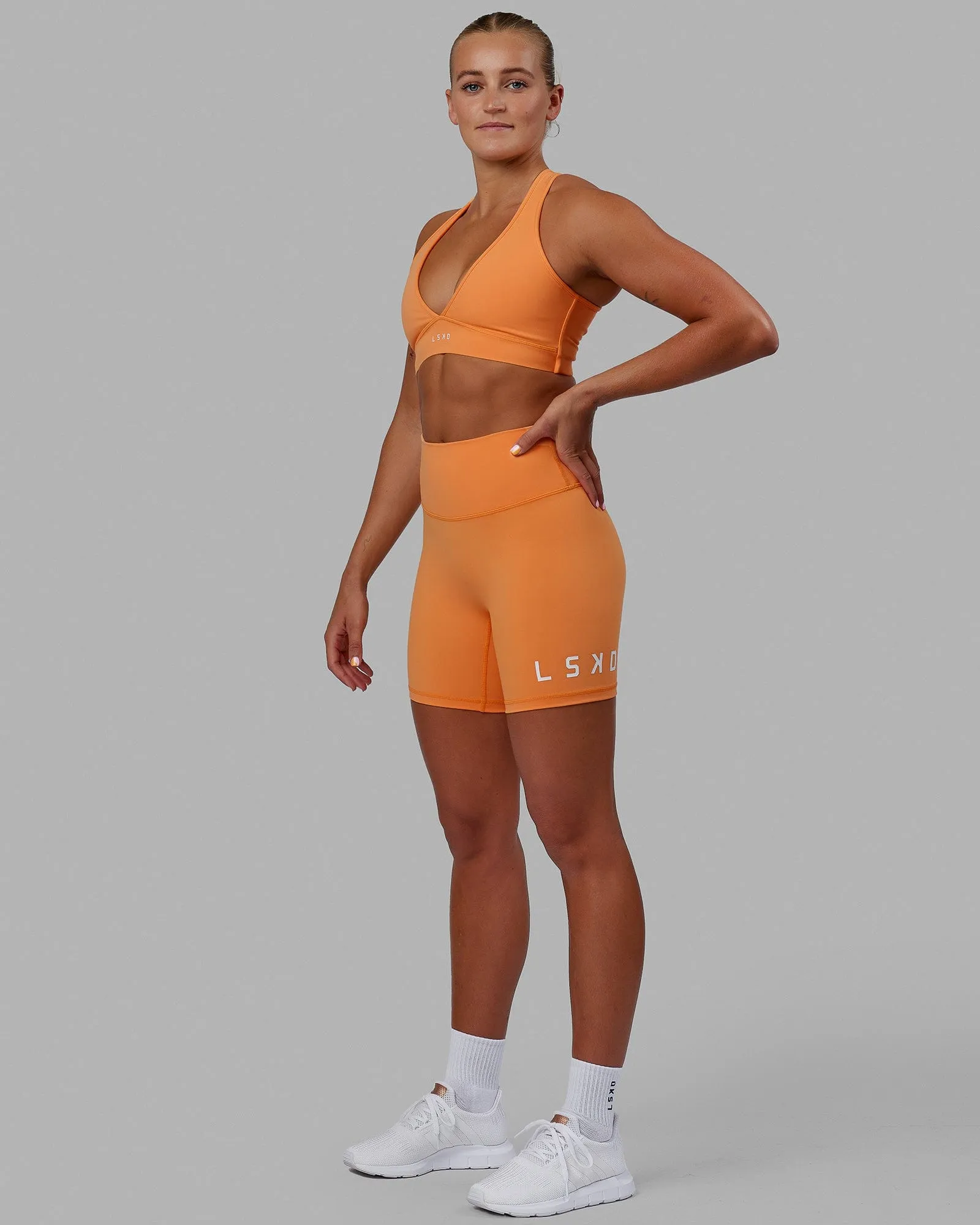 Stamina Sports Bra - Tangerine sold by LSKD product image thumbnail 4
