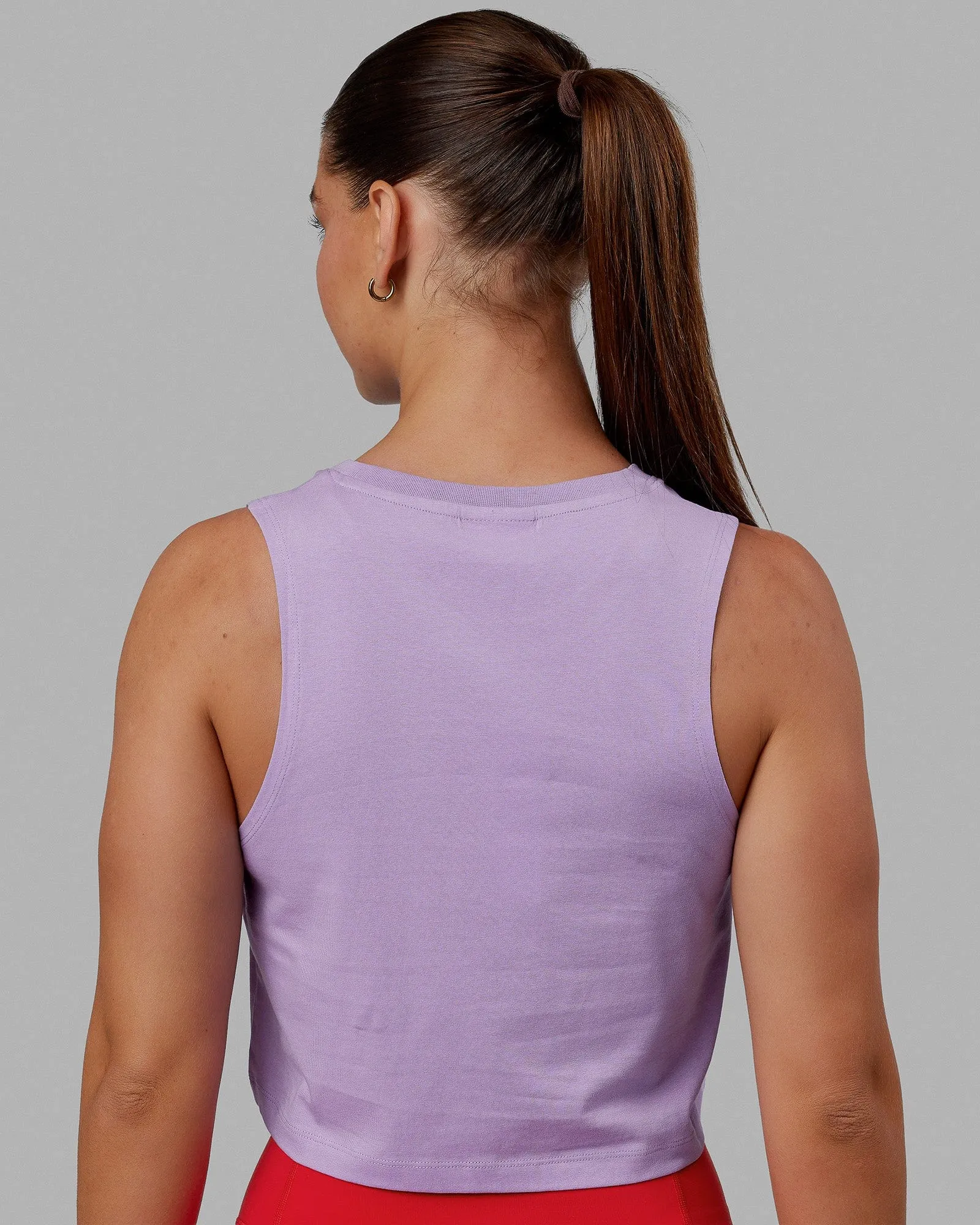 Agile FLXCotton Tank - Pale Lilac-Infrared sold by LSKD product image thumbnail 5