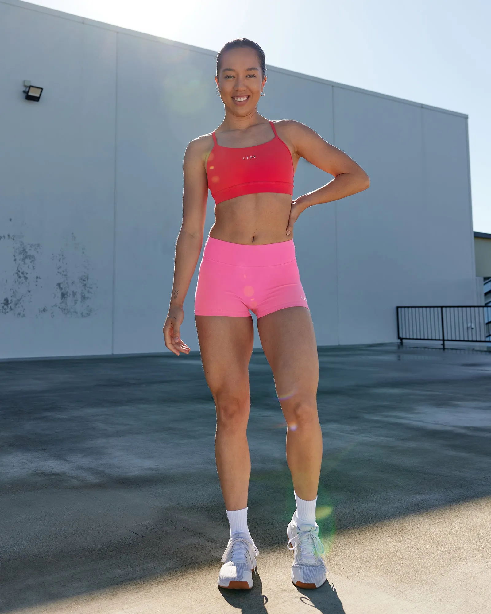 Lift Sports Bra - Scarlet sold by LSKD