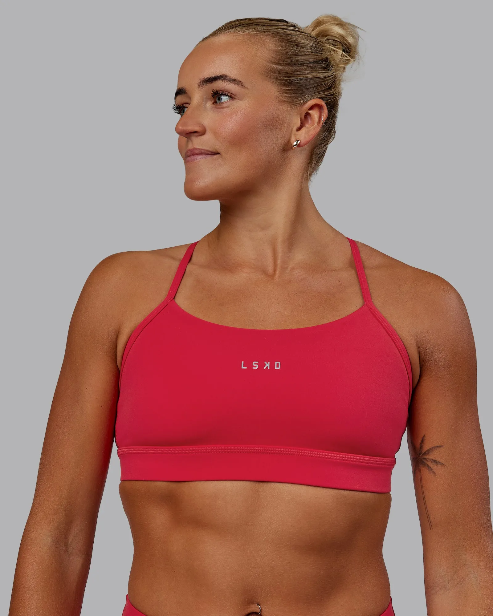 Lift Sports Bra - Scarlet sold by LSKD product image thumbnail 3