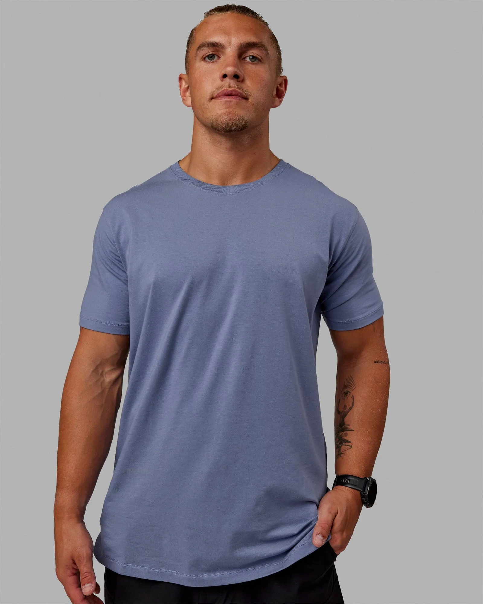 PimaFLX Tee - Blue Ice sold by LSKD