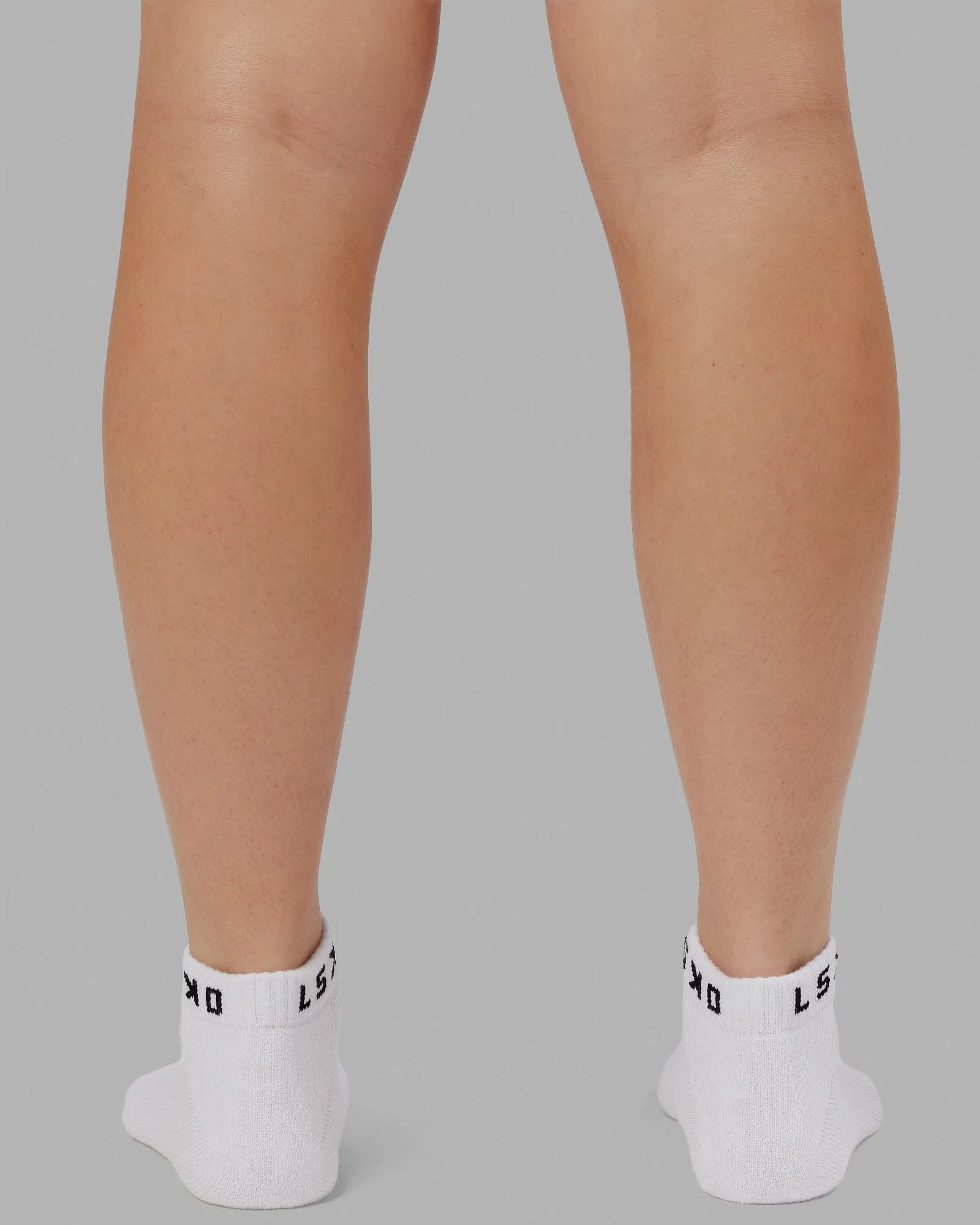 Daily Ankle Socks 3 Pack - White sold by LSKD product image thumbnail 4