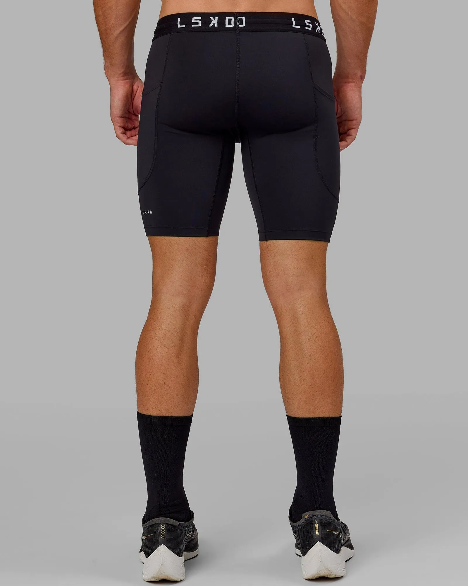 Men's Perform Short Tight - Black sold by LSKD product image thumbnail 4