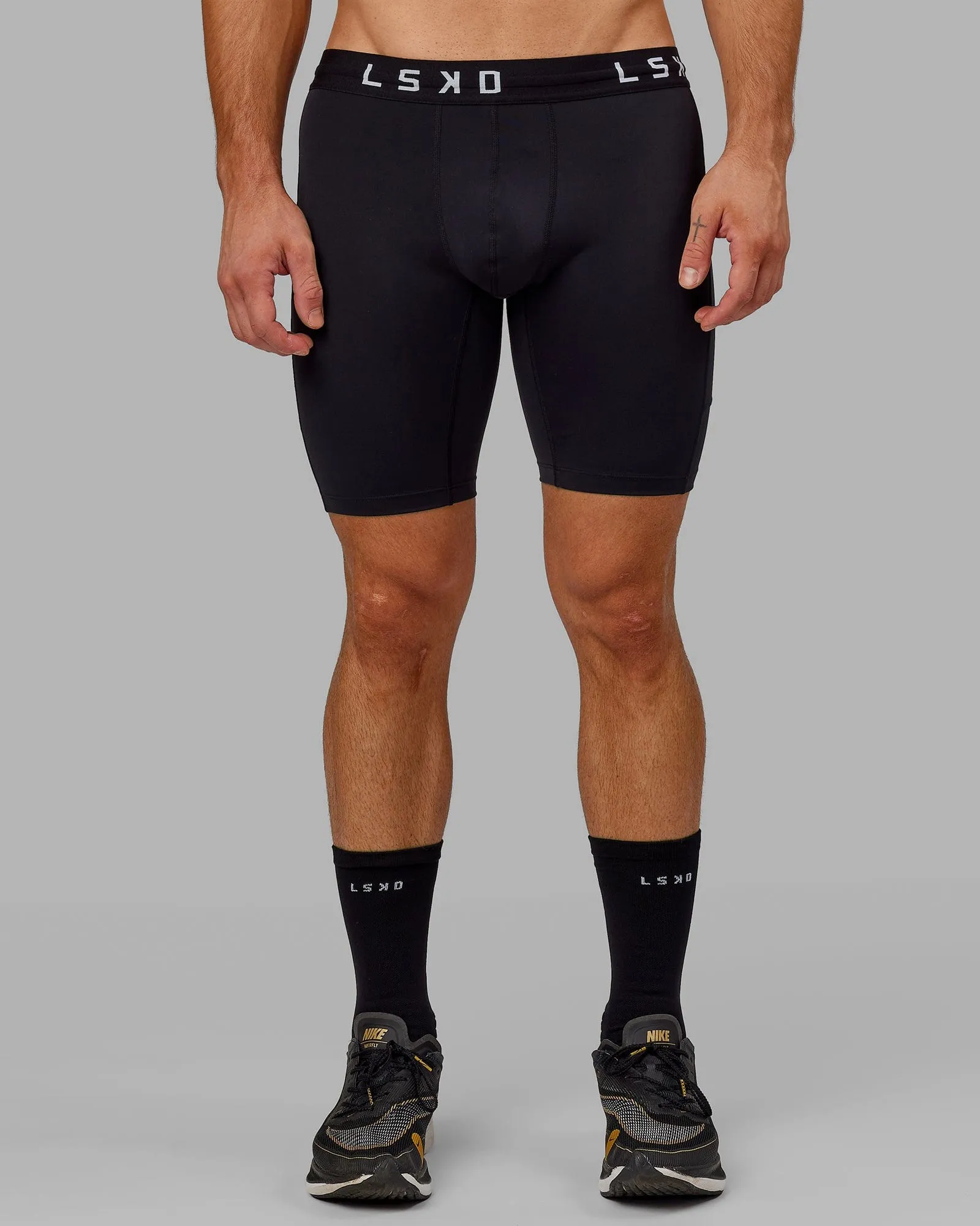 Men's Perform Short Tight - Black sold by LSKD product image thumbnail 2