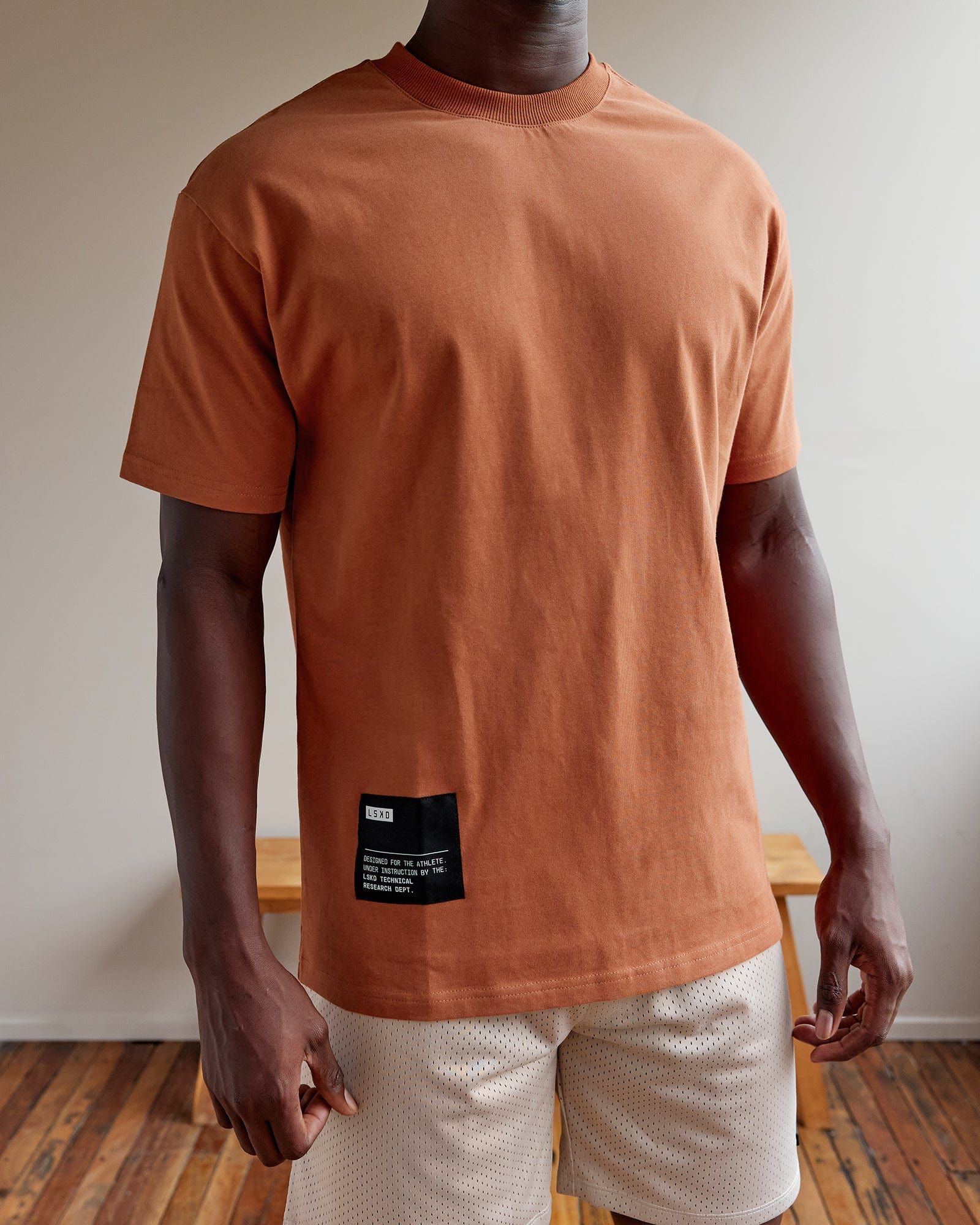 R&D Heavyweight Oversize Tee - Hazel sold by LSKD product image thumbnail 3