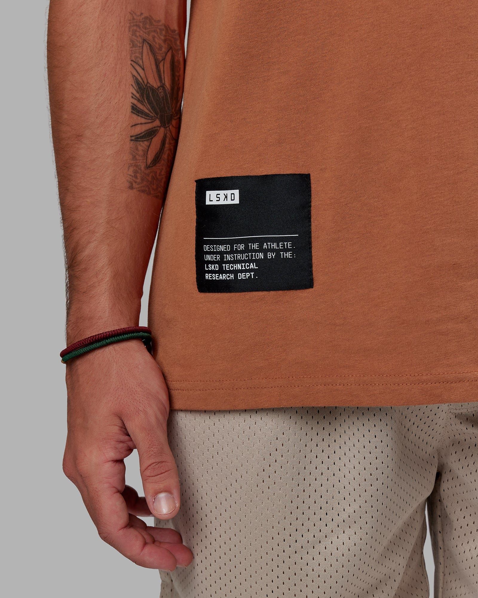 R&D Heavyweight Oversize Tee - Hazel sold by LSKD product image thumbnail 2