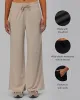 Restore CloudFLX Wide Leg Pants - Oatmeal Marl sold by LSKD