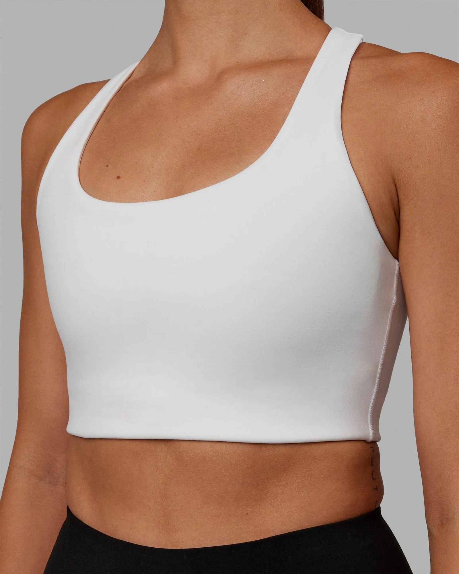 Ace Long Line Bra - White sold by LSKD product image thumbnail 5