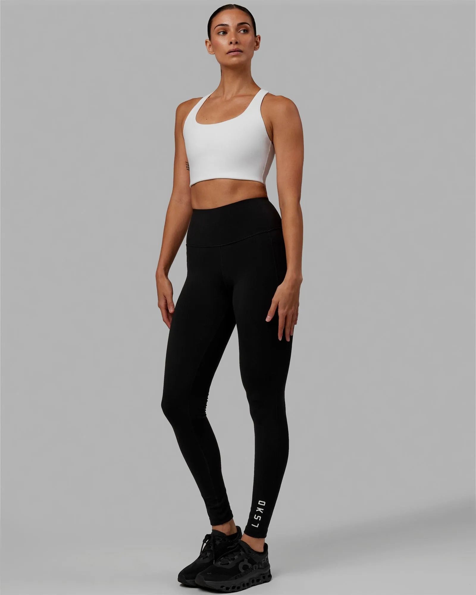 Ace Long Line Bra - White sold by LSKD product image thumbnail 4